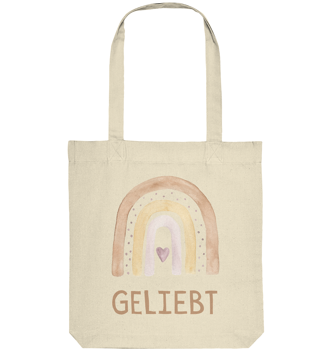 Geliebt Mädchen - Organic Tote-Bag - wertvoll und geliebt 
