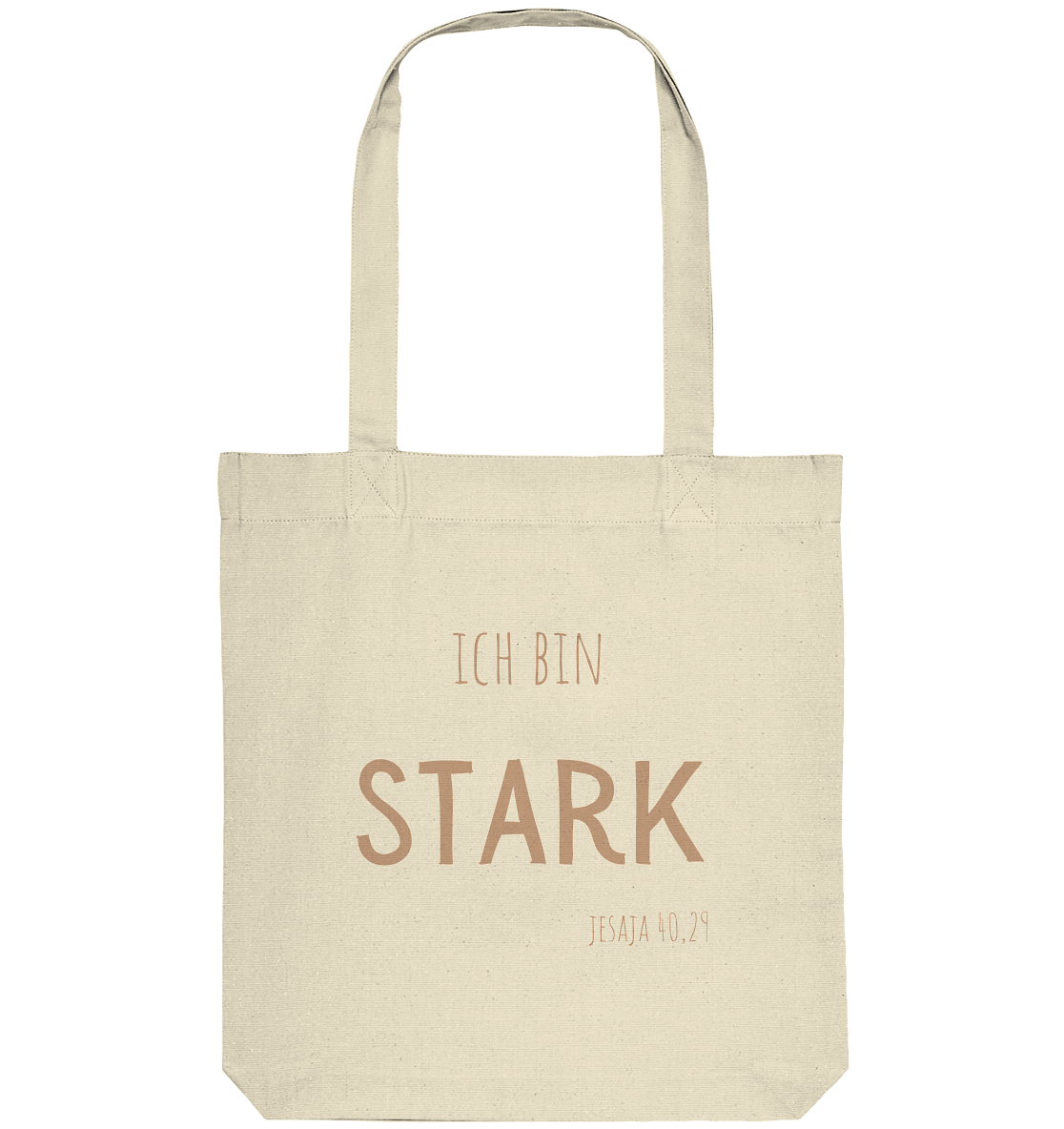 Stark - Organic Tote-Bag - wertvoll und geliebt 
