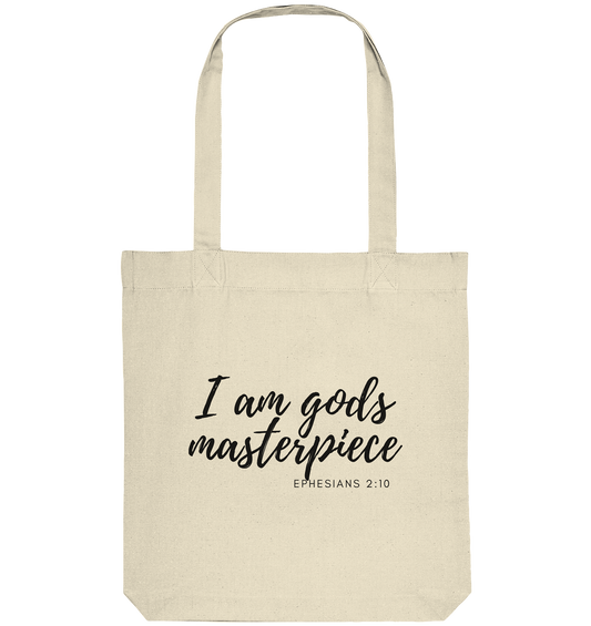 Gods Masterpiece - Organic Tote-Bag - wertvoll und geliebt 