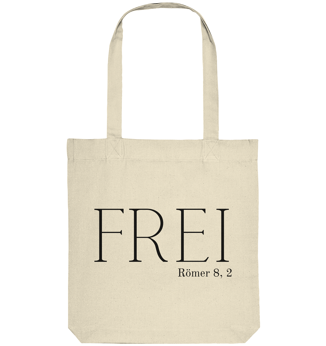 FREI - Organic Tote-Bag - wertvoll und geliebt 