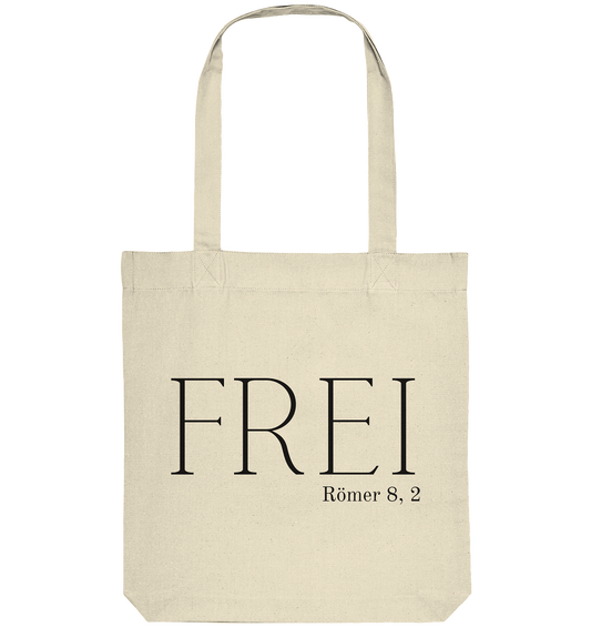 FREI - Organic Tote-Bag - wertvoll und geliebt 