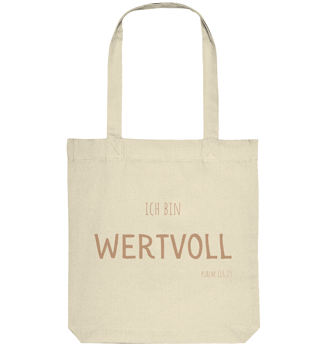 Wertvoll - Organic Tote-Bag - wertvoll und geliebt 