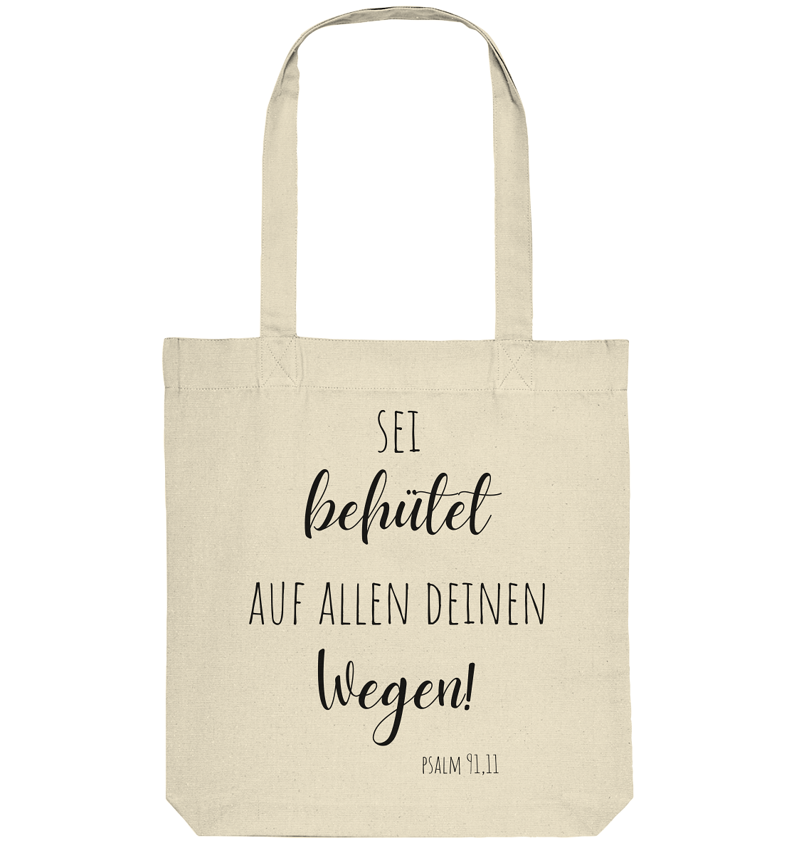Sei behütet - Organic Tote-Bag - wertvoll und geliebt 