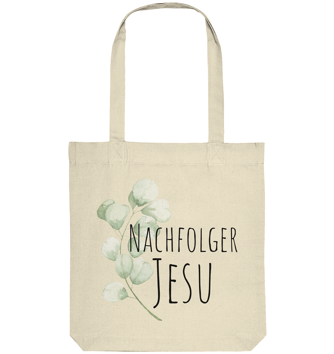Nachfolger Jesu - Organic Tote-Bag - wertvoll und geliebt 