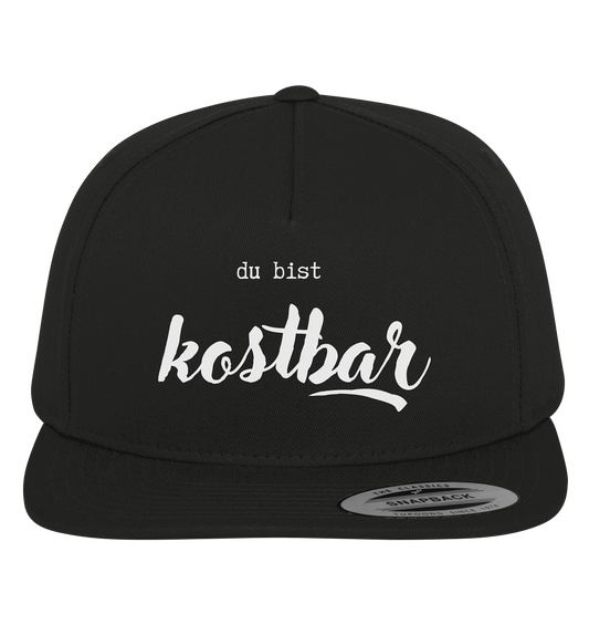 du bist kostbar - Premium Snapback - wertvoll und geliebt 
