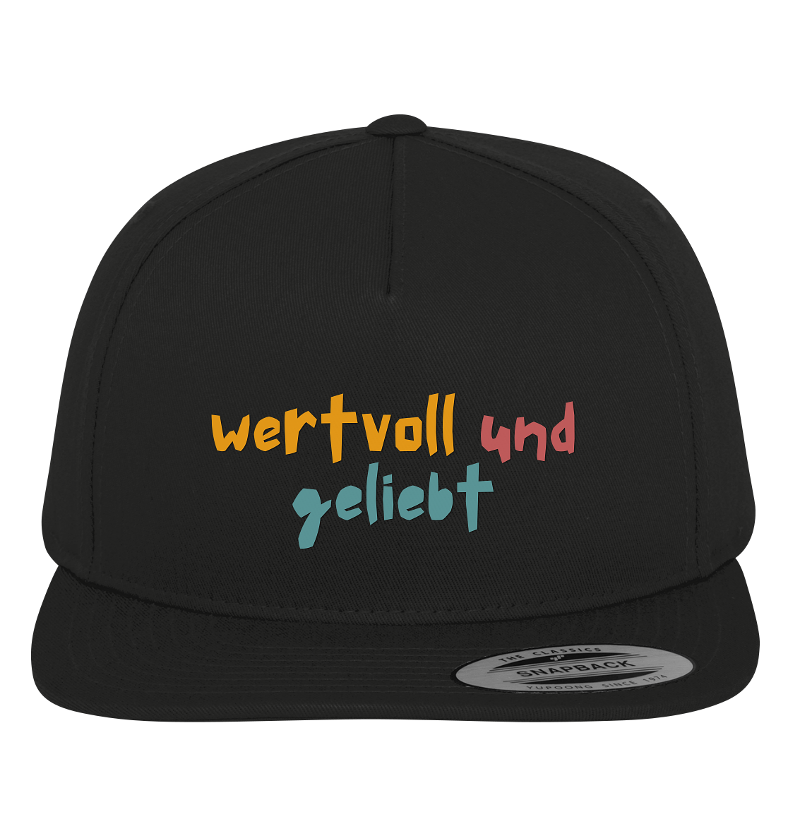 wertvoll und geliebt - Premium Snapback - wertvoll und geliebt 