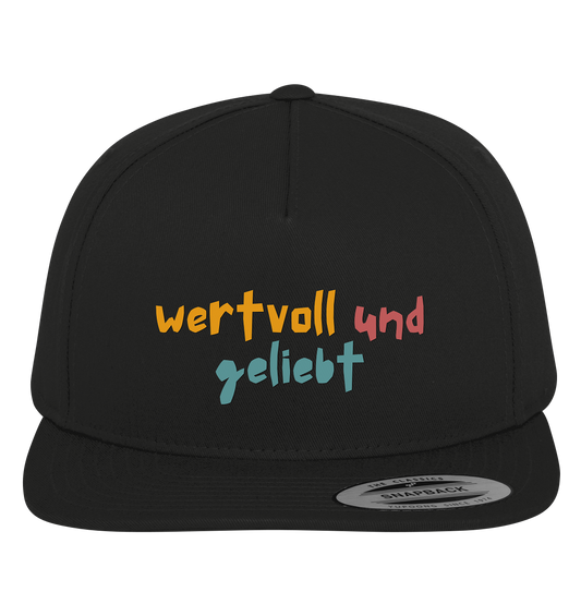 wertvoll und geliebt - Premium Snapback - wertvoll und geliebt 