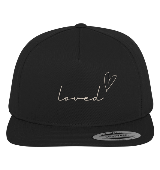 loved - Premium Snapback - wertvoll und geliebt 