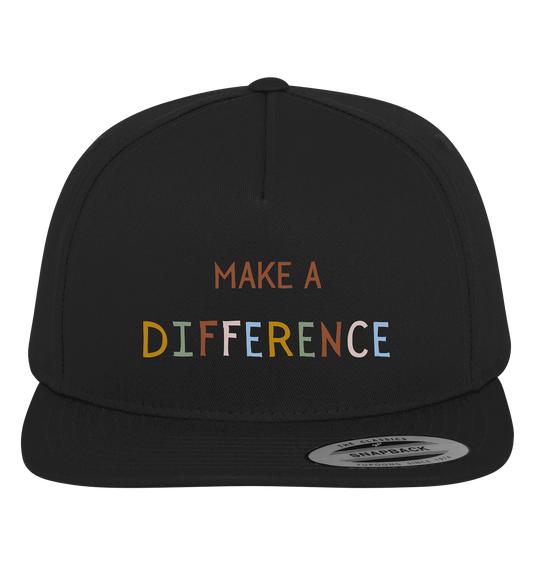 Make a difference - Premium Snapback - wertvoll und geliebt 