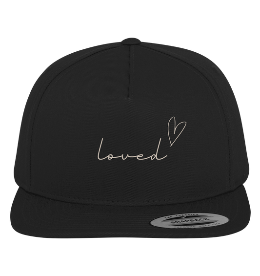 loved - Premium Snapback - wertvoll und geliebt 