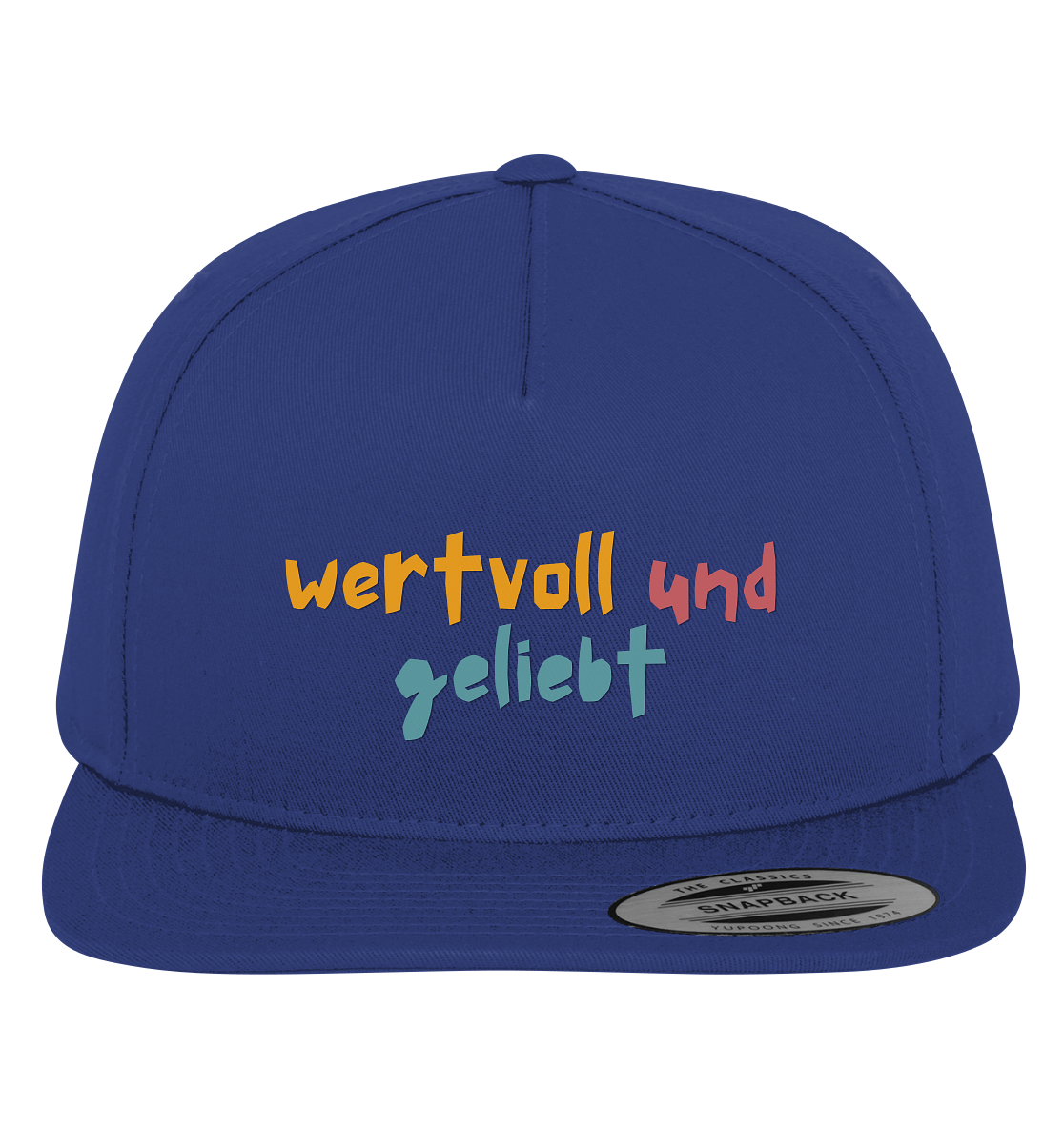 wertvoll und geliebt - Premium Snapback - wertvoll und geliebt 
