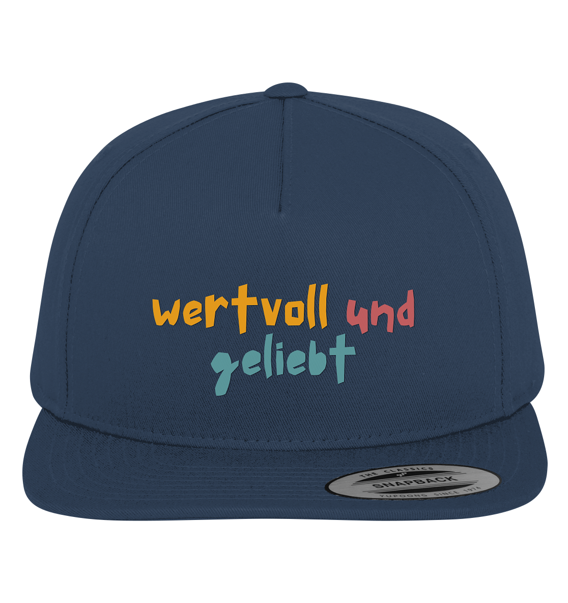 wertvoll und geliebt - Premium Snapback - wertvoll und geliebt 