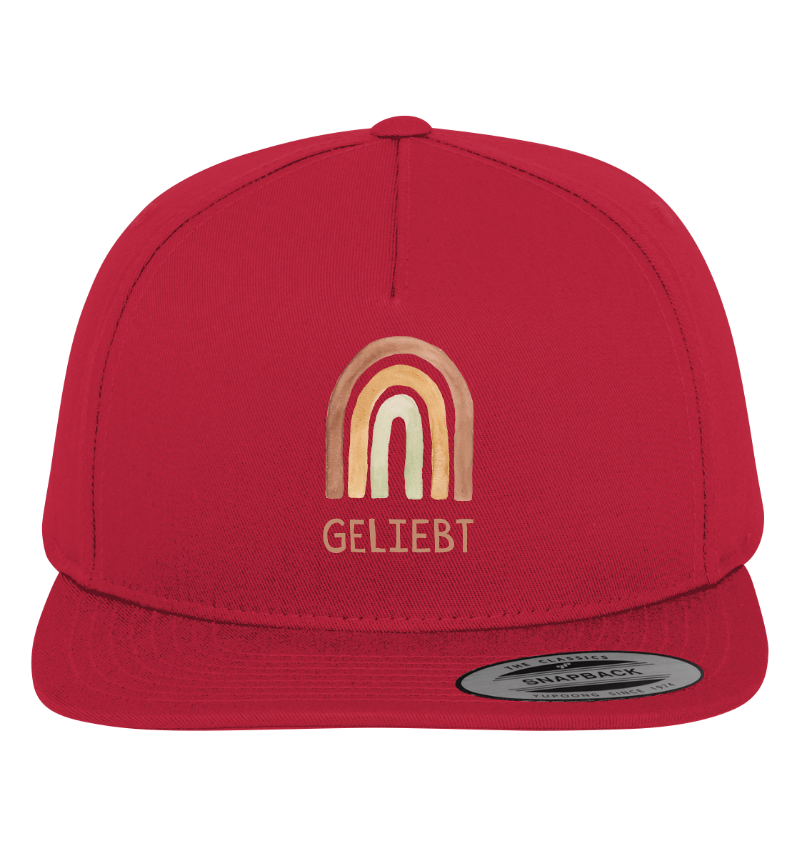 geliebt - Premium Snapback - wertvoll und geliebt 