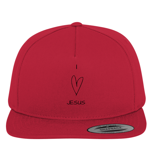 I love Jesus - Premium Snapback - wertvoll und geliebt 
