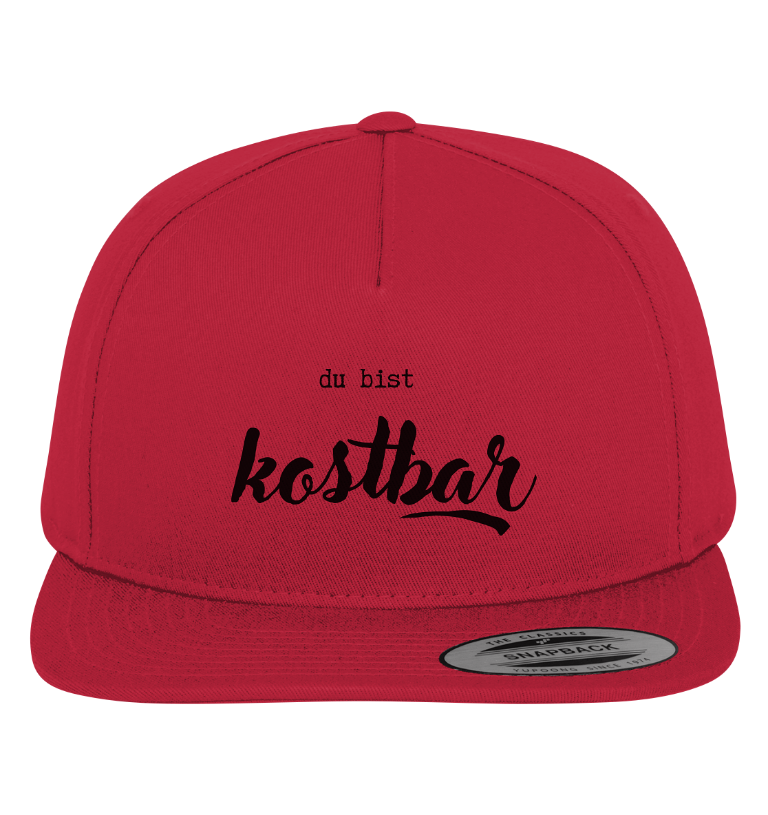 Kostbar - Premium Snapback - wertvoll und geliebt 
