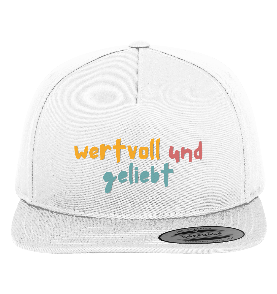wertvoll und geliebt - Premium Snapback - wertvoll und geliebt 