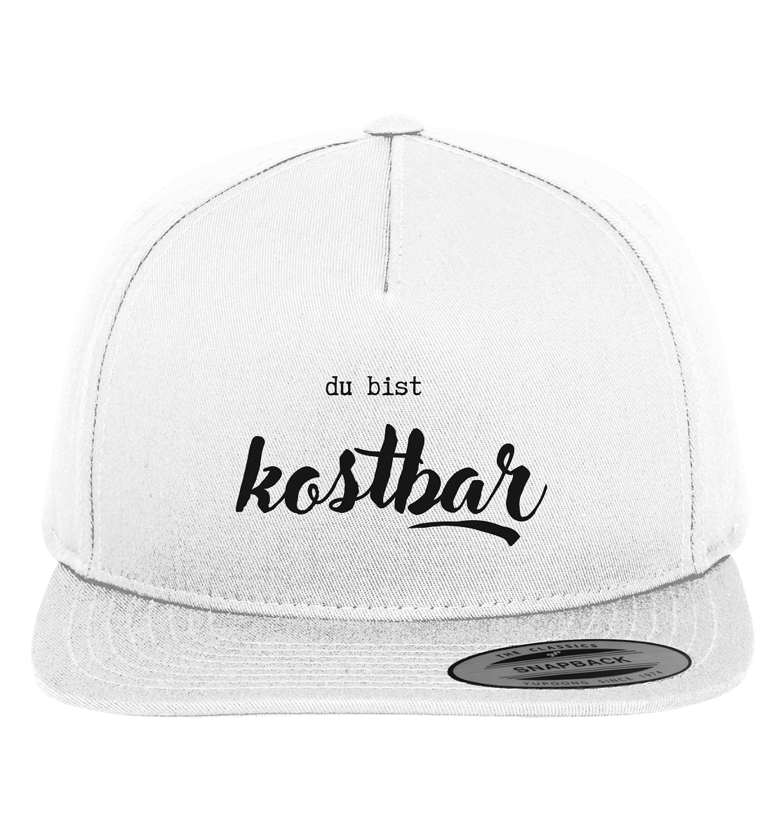 Kostbar - Premium Snapback - wertvoll und geliebt 