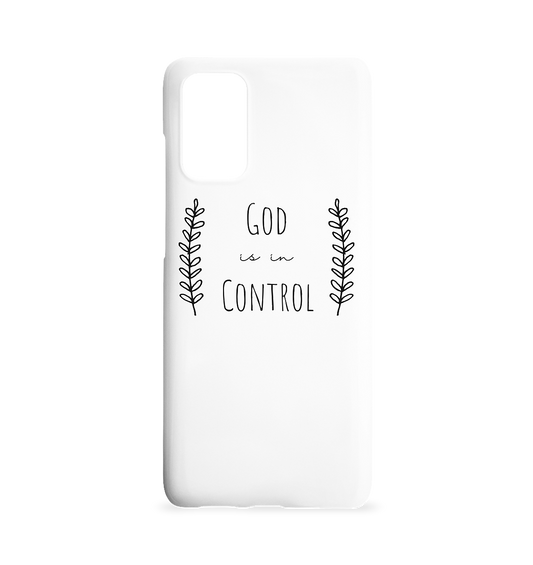 God is in control - Samsung Galaxy S20+ Handyhülle - wertvoll und geliebt 