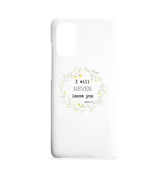 I will never leave you - Samsung Galaxy S20+ Handyhülle - wertvoll und geliebt 