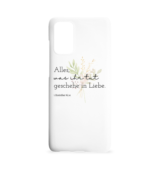 In Liebe - Samsung Galaxy S20+ Handyhülle - wertvoll und geliebt 