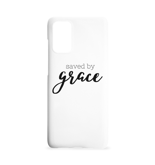 Saved by grace - Samsung Galaxy S20+ Handyhülle - wertvoll und geliebt 