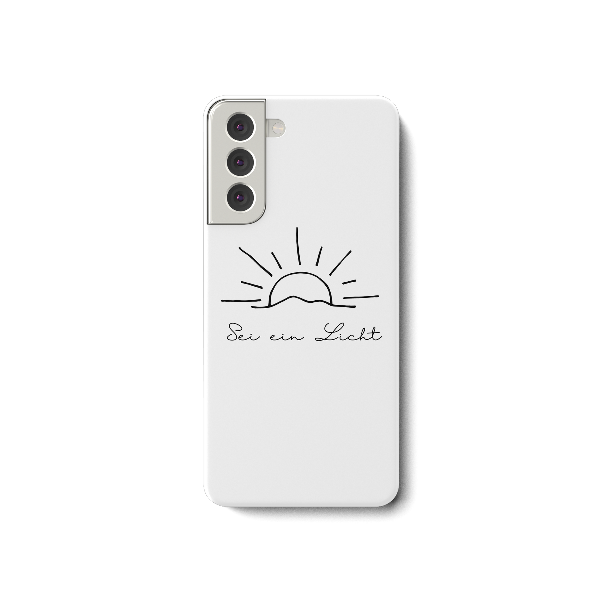 Sei ein Licht - Samsung Galaxy S21 Handyhülle - wertvoll und geliebt 