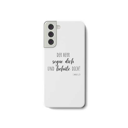 Der Herr segne und behüte Dich - Samsung Galaxy S21 Handyhülle - wertvoll und geliebt 