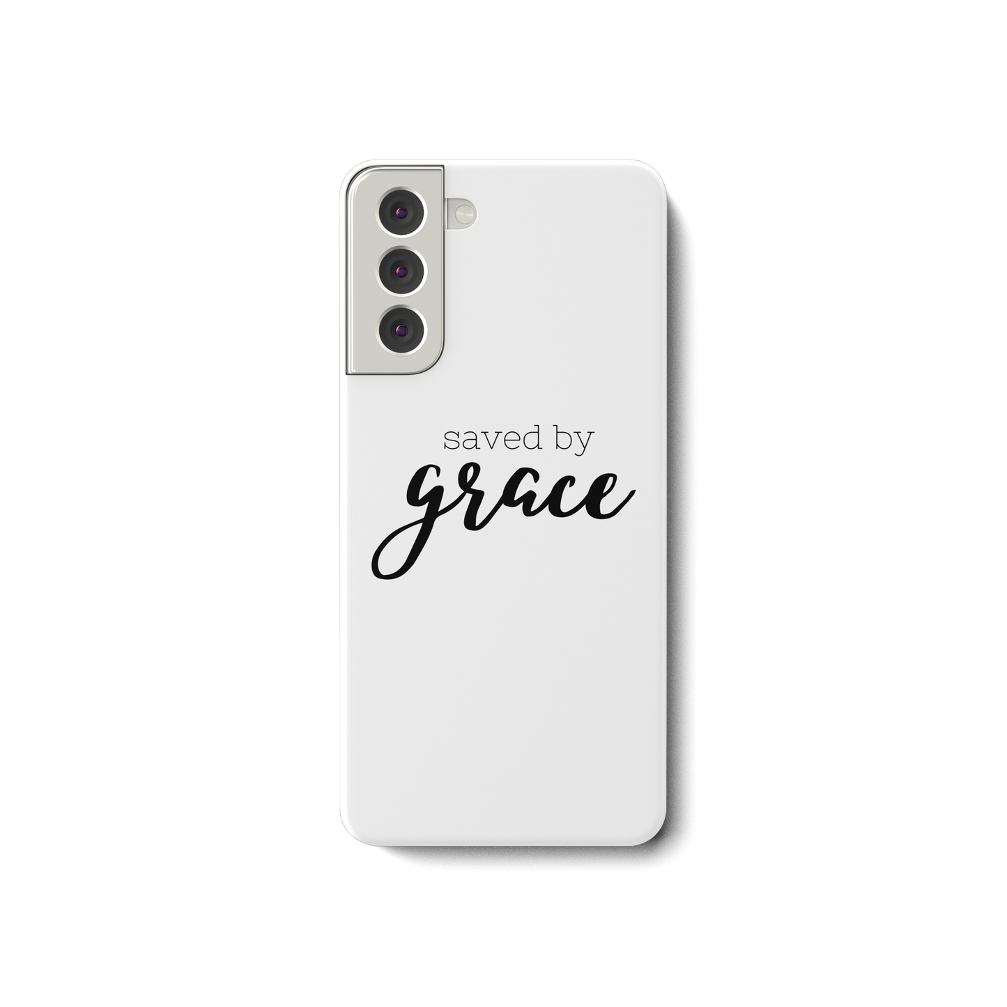 Saved by grace - Samsung Galaxy S21 Handyhülle - wertvoll und geliebt 