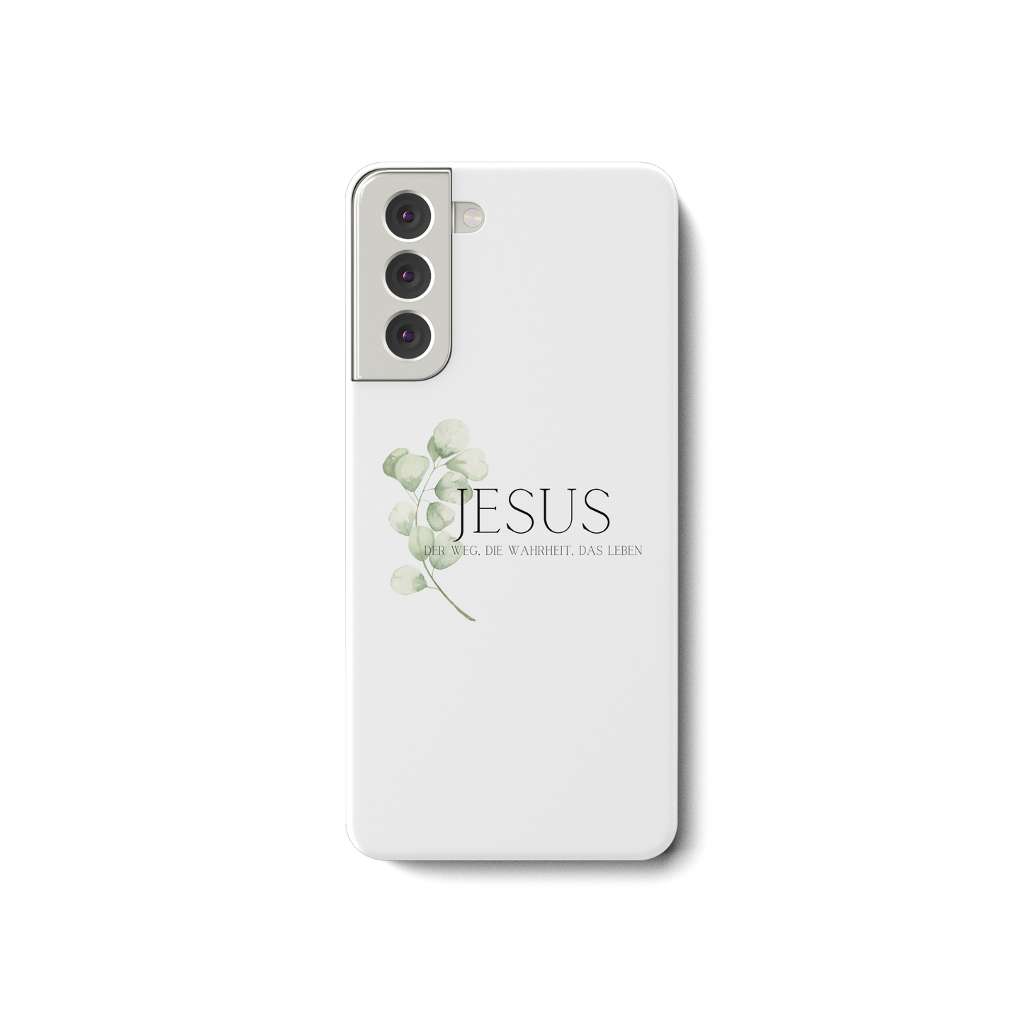 Jesus - der Weg, die Wahrheit, das Leben - Samsung Galaxy S21 Handyhülle - wertvoll und geliebt 
