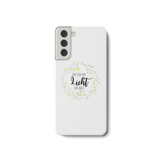 Licht der Welt - Samsung Galaxy S21 Handyhülle - wertvoll und geliebt 