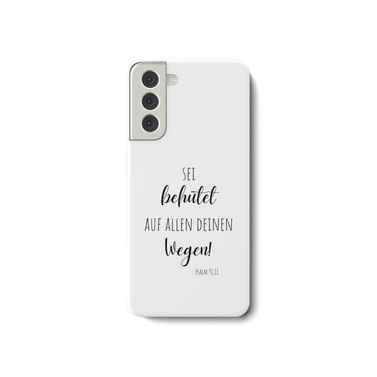 Sei behütet - Samsung Galaxy S21 Handyhülle - wertvoll und geliebt 