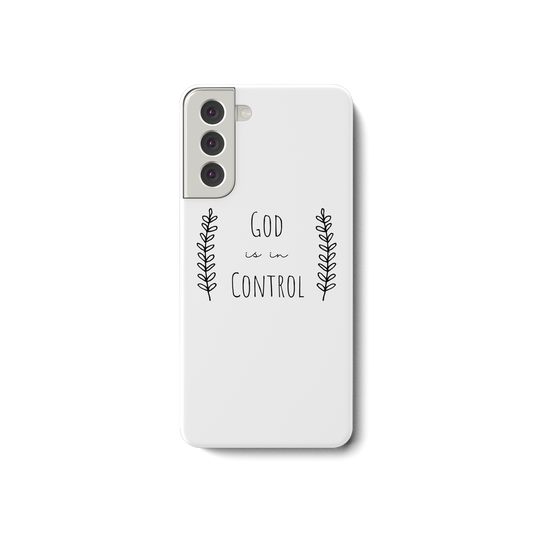 God is in control - Samsung Galaxy S21 Handyhülle - wertvoll und geliebt 