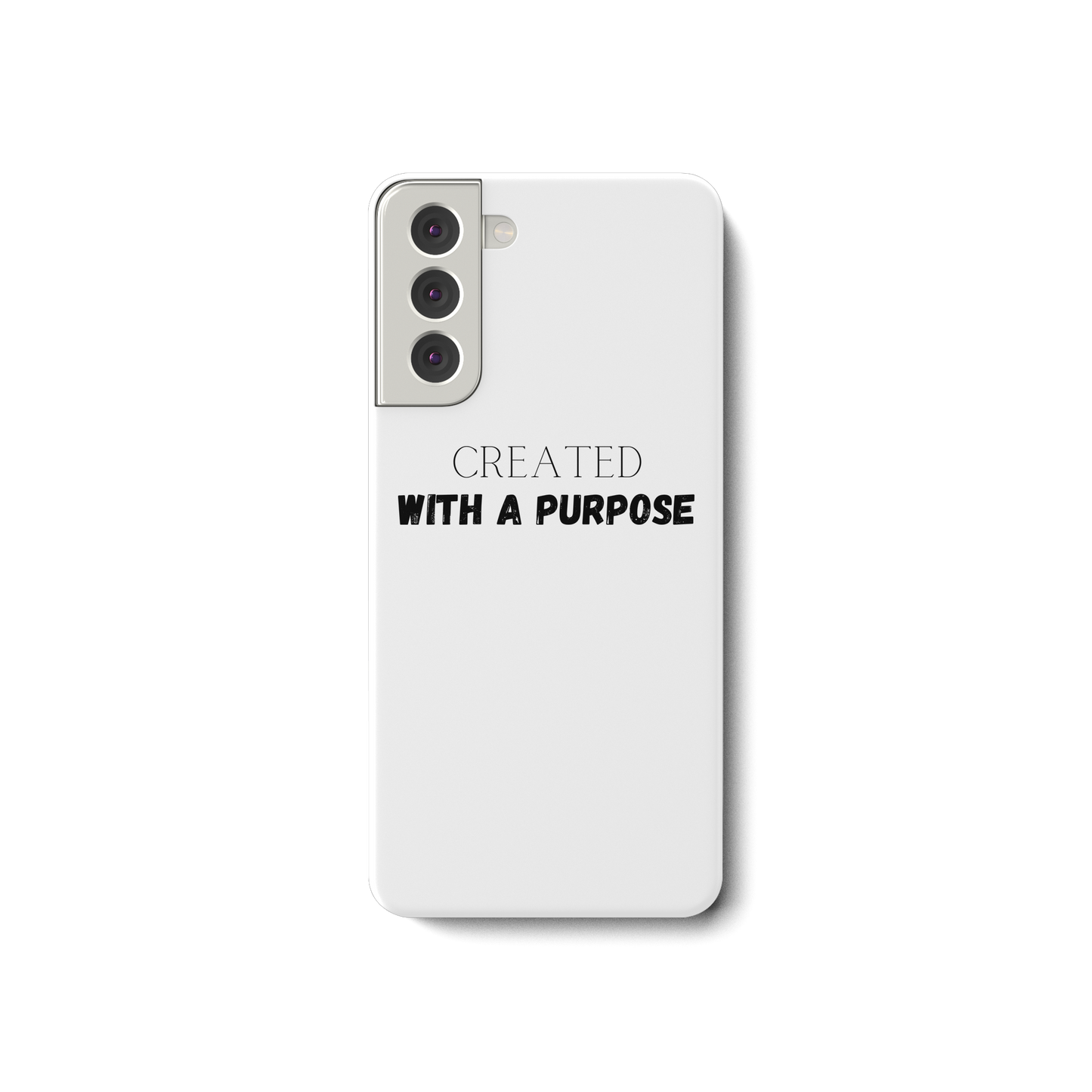 Created with a purpose - Samsung Galaxy S21 Handyhülle - wertvoll und geliebt 
