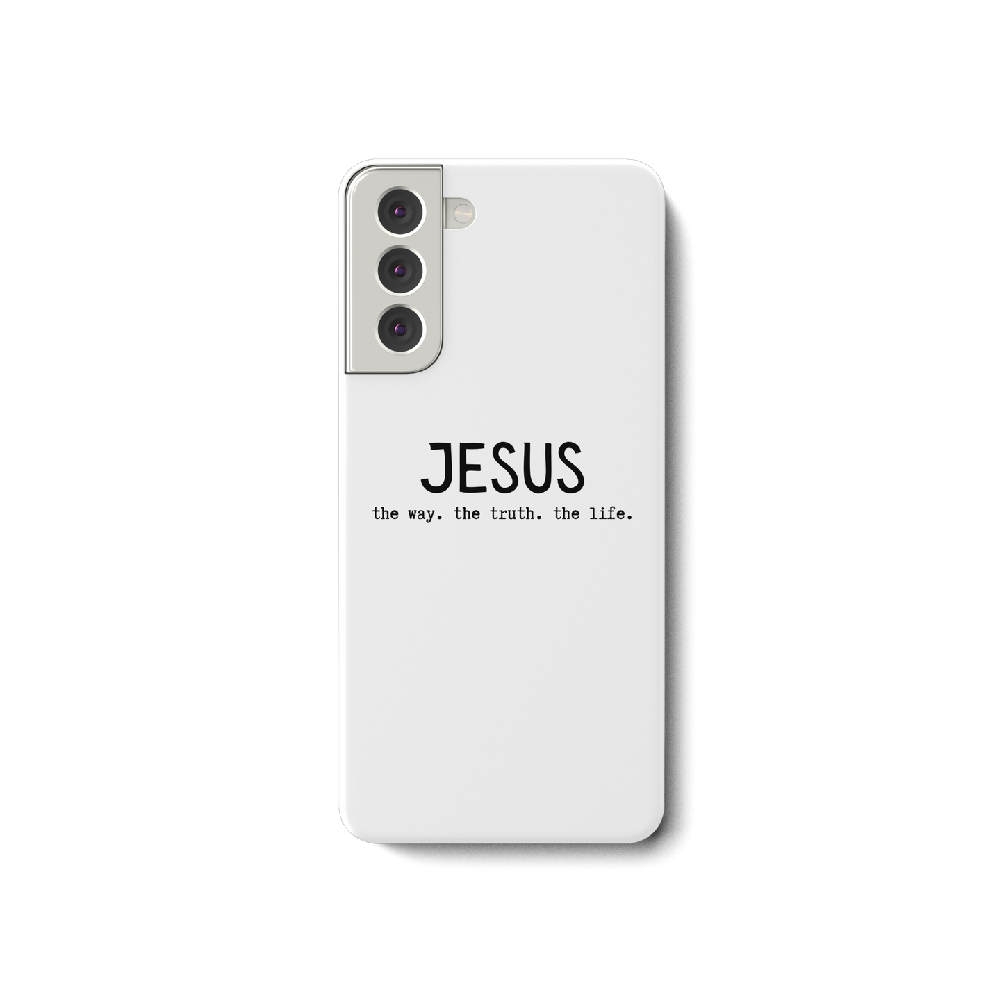 Jesus - the way. the truth. the life. - Samsung Galaxy S21 Handyhülle - wertvoll und geliebt 