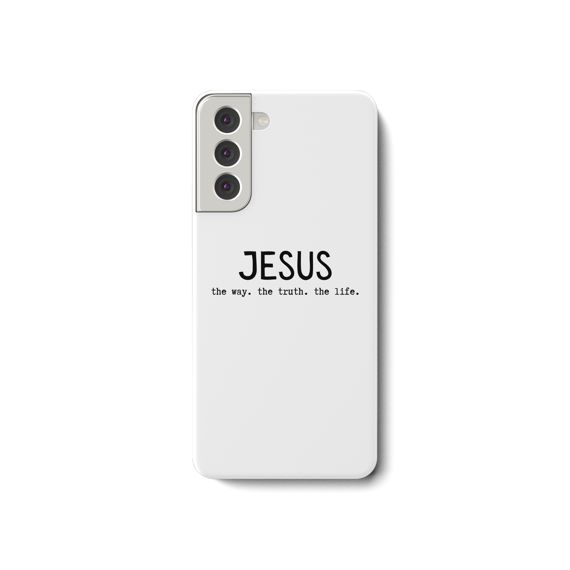 Jesus - the way. the truth. the life. - Samsung Galaxy S21 Handyhülle - wertvoll und geliebt 