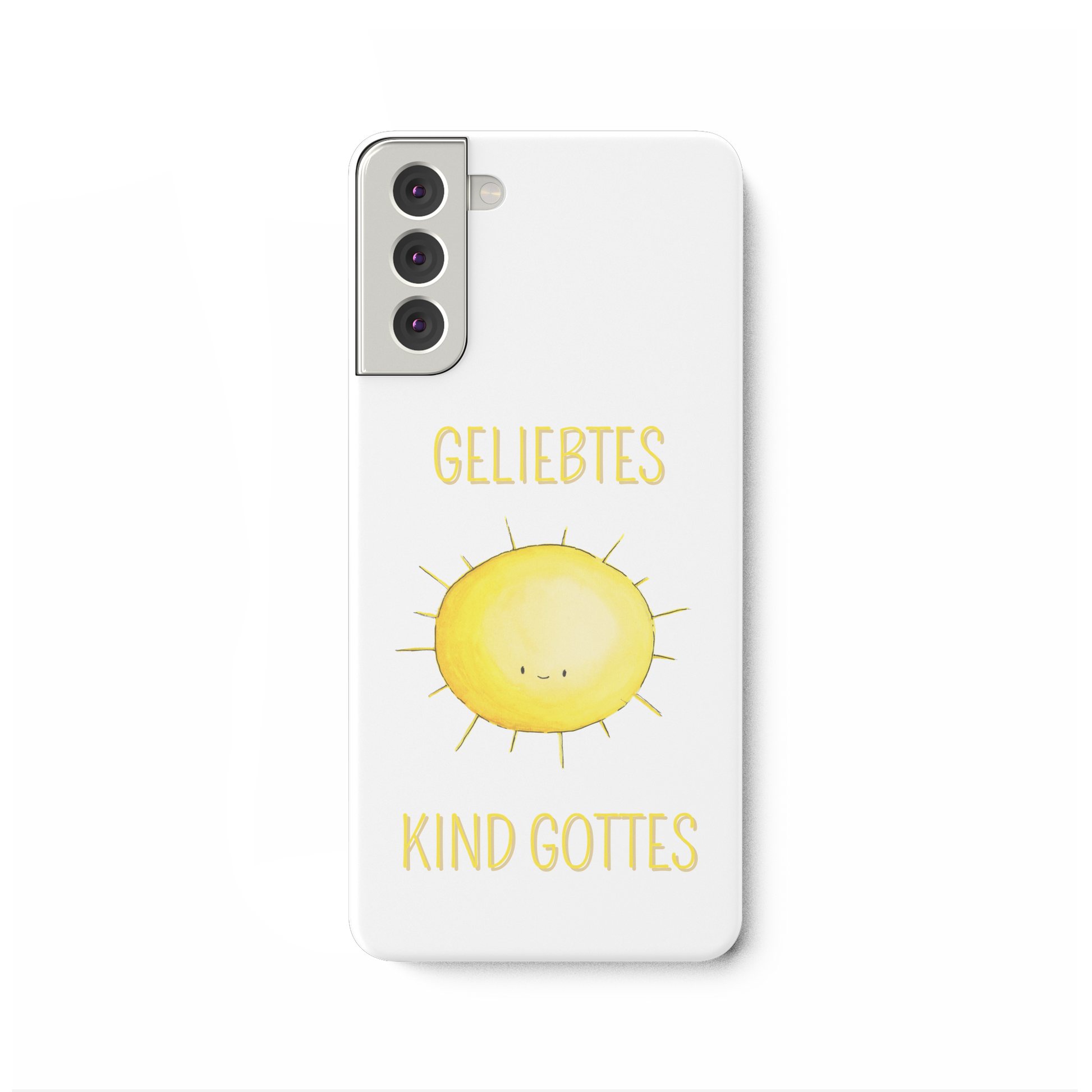 Geliebtes Kind Gottes - Samsung Galaxy S21 Plus Handyhülle - wertvoll und geliebt 