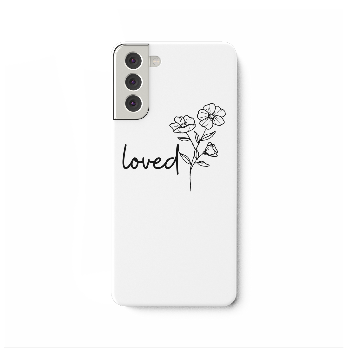 loved - Samsung Galaxy S21 Plus Handyhülle - wertvoll und geliebt 