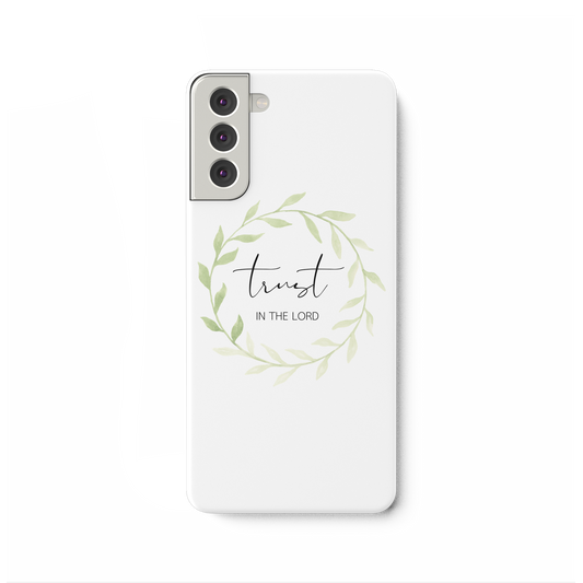 trust in the lord - Samsung Galaxy S21 Plus Handyhülle - wertvoll und geliebt 