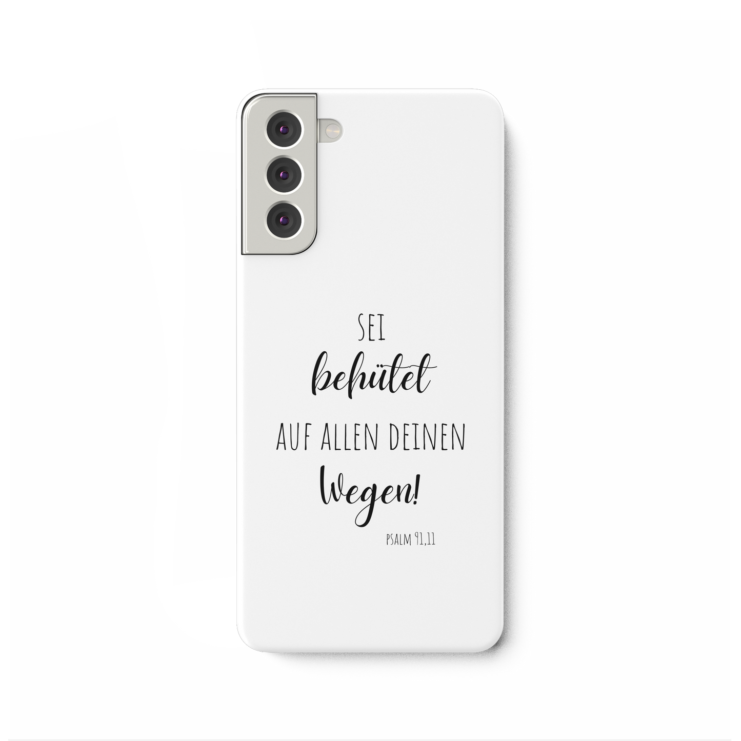 Sei behütet - Samsung Galaxy S21 Plus Handyhülle - wertvoll und geliebt 