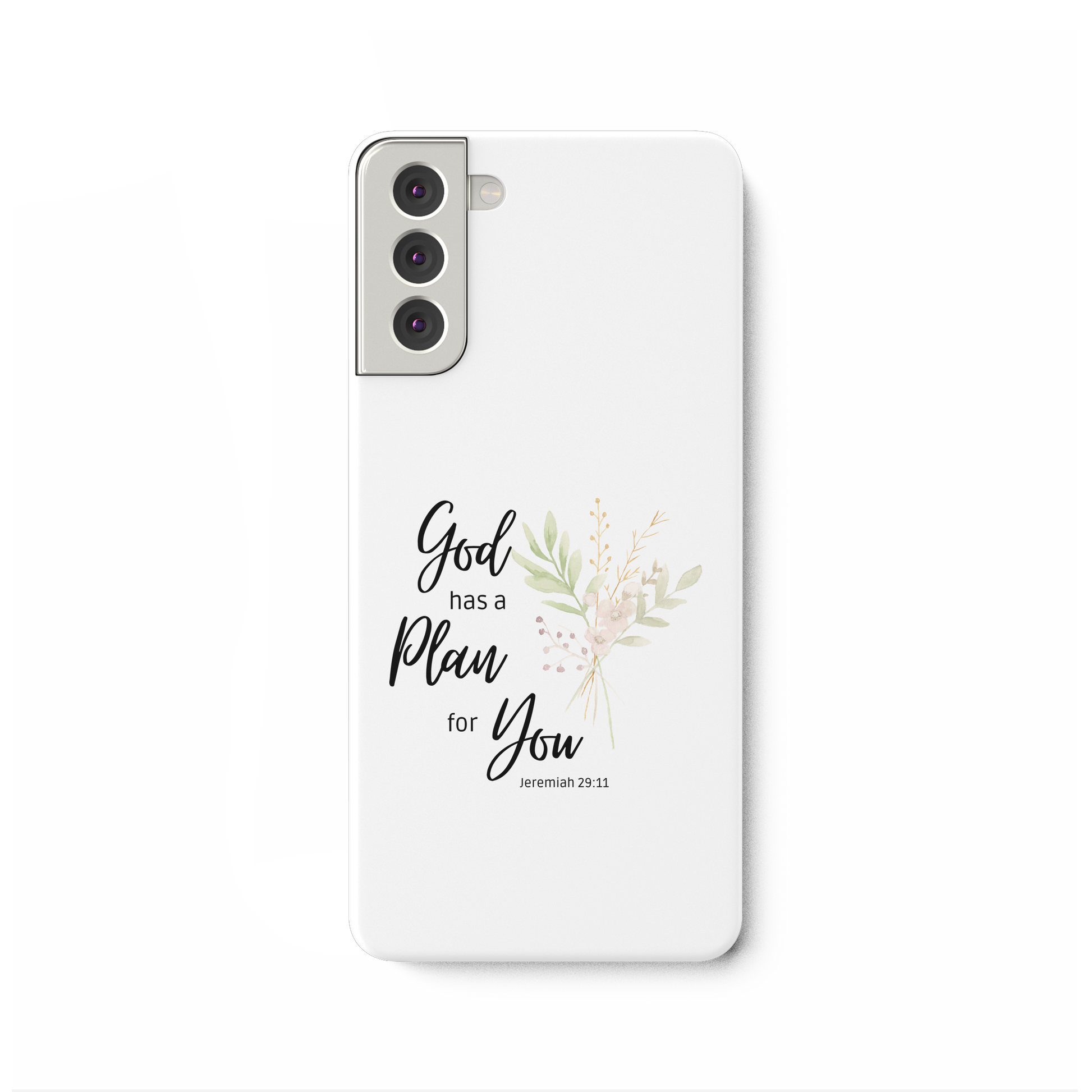 Jeremiah 29:11 - Samsung Galaxy S21 Plus Handyhülle - wertvoll und geliebt 