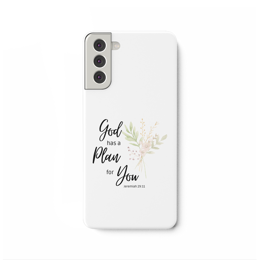 Jeremiah 29:11 - Samsung Galaxy S21 Plus Handyhülle - wertvoll und geliebt 