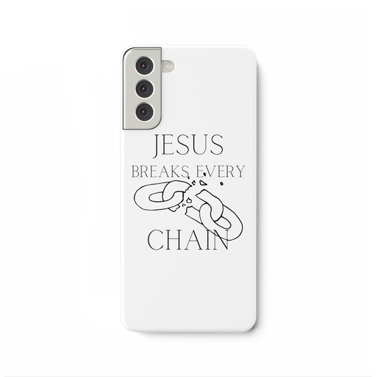 break every chain - Samsung Galaxy S21 Plus Handyhülle - wertvoll und geliebt 