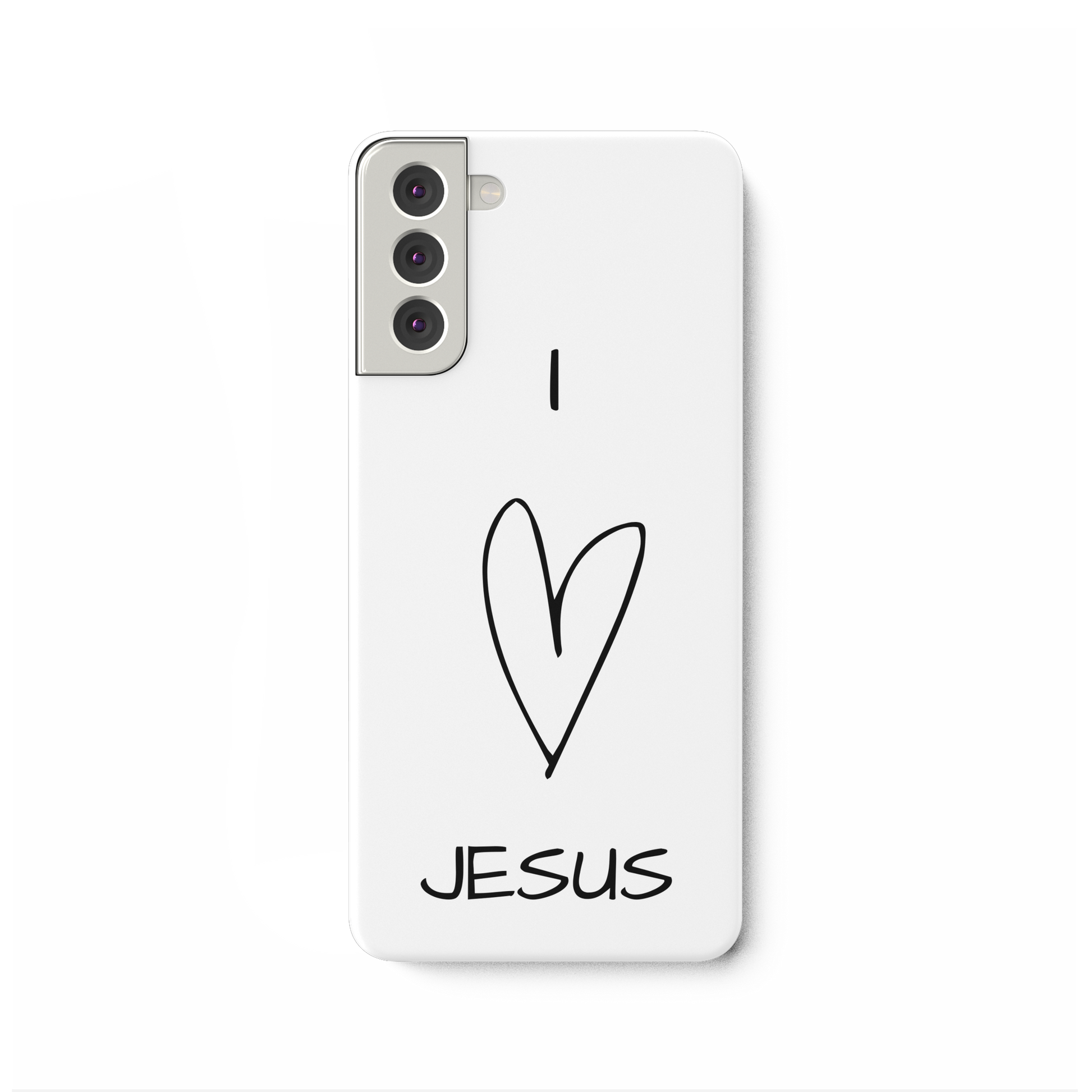I love Jesus - Samsung Galaxy S21 Plus Handyhülle - wertvoll und geliebt 