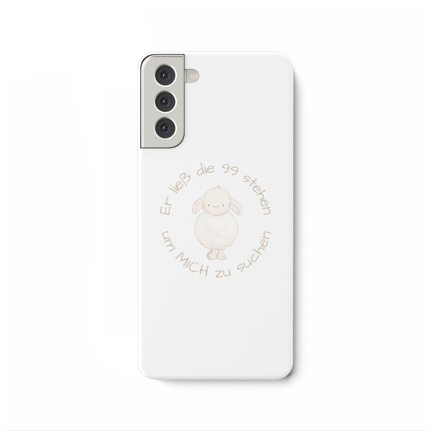 Er ließ die 99 stehen - Samsung Galaxy S21 Plus Handyhülle - wertvoll und geliebt 