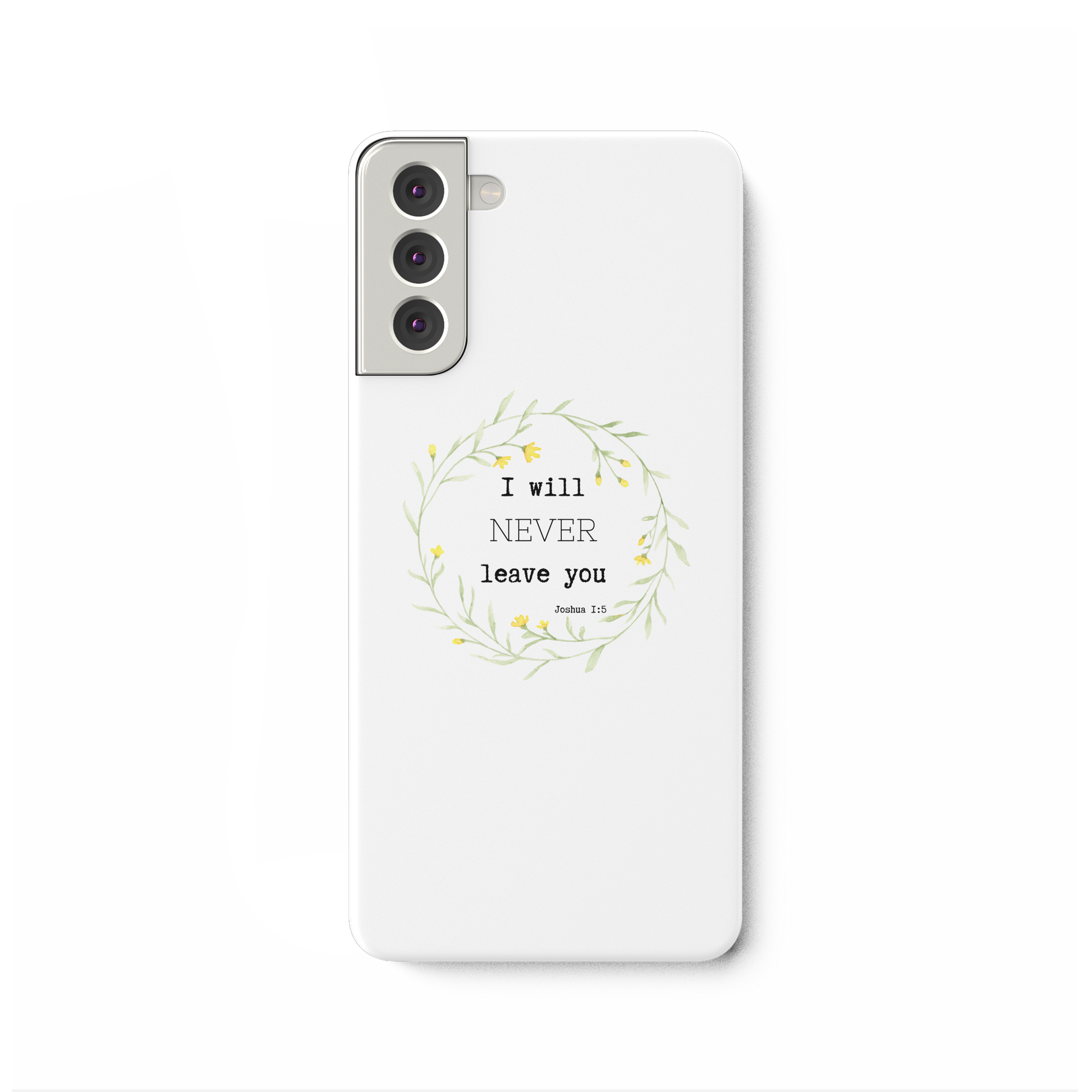 I will never leave you - Samsung Galaxy S21 Plus Handyhülle - wertvoll und geliebt 