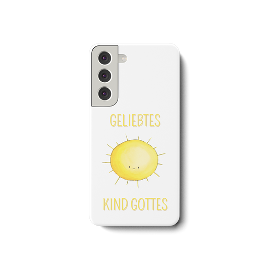 Geliebtes Kind Gottes - Samsung Galaxy S22 Handyhülle - wertvoll und geliebt 