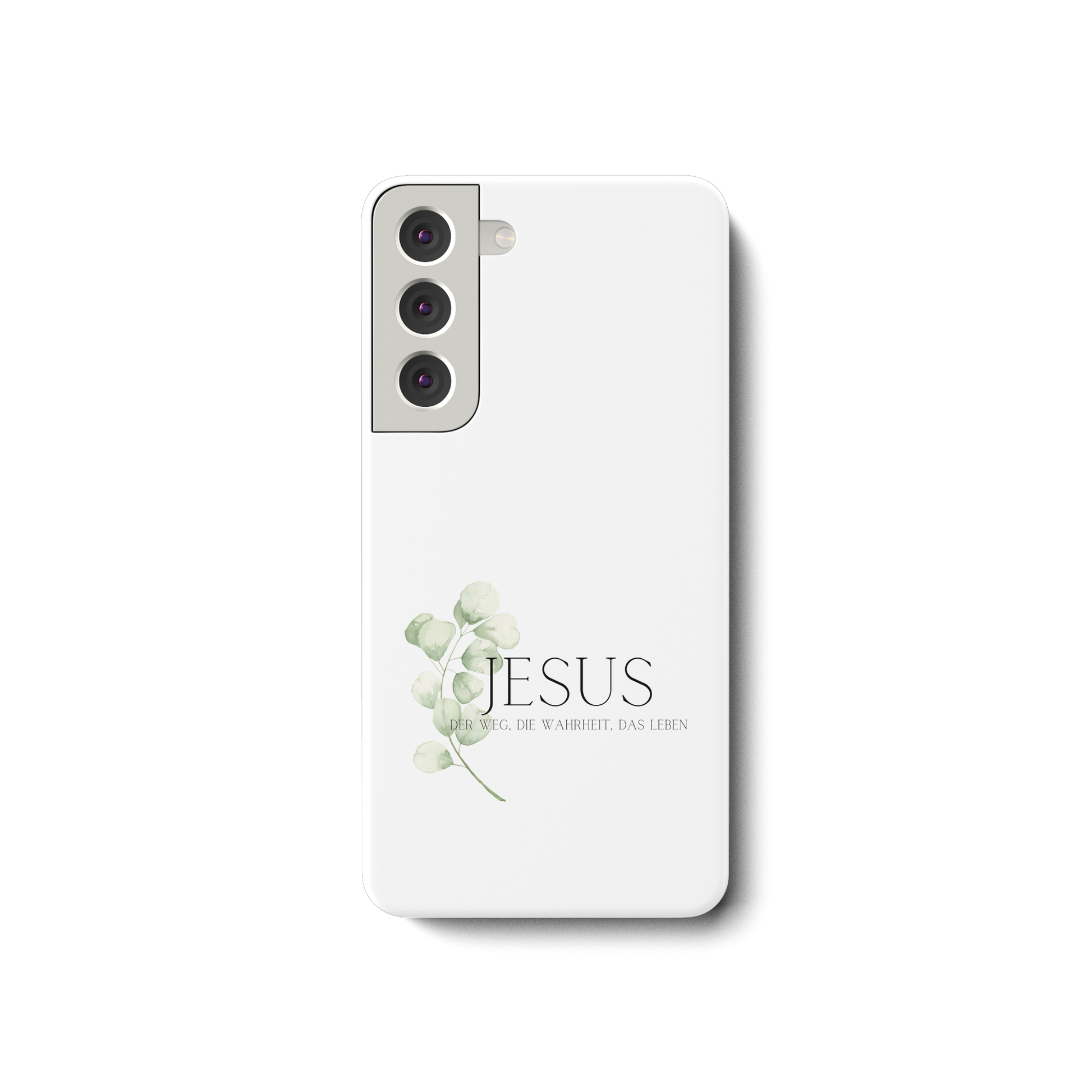Jesus - der Weg, die Wahrheit, das Leben - Samsung Galaxy S22 Handyhülle - wertvoll und geliebt 