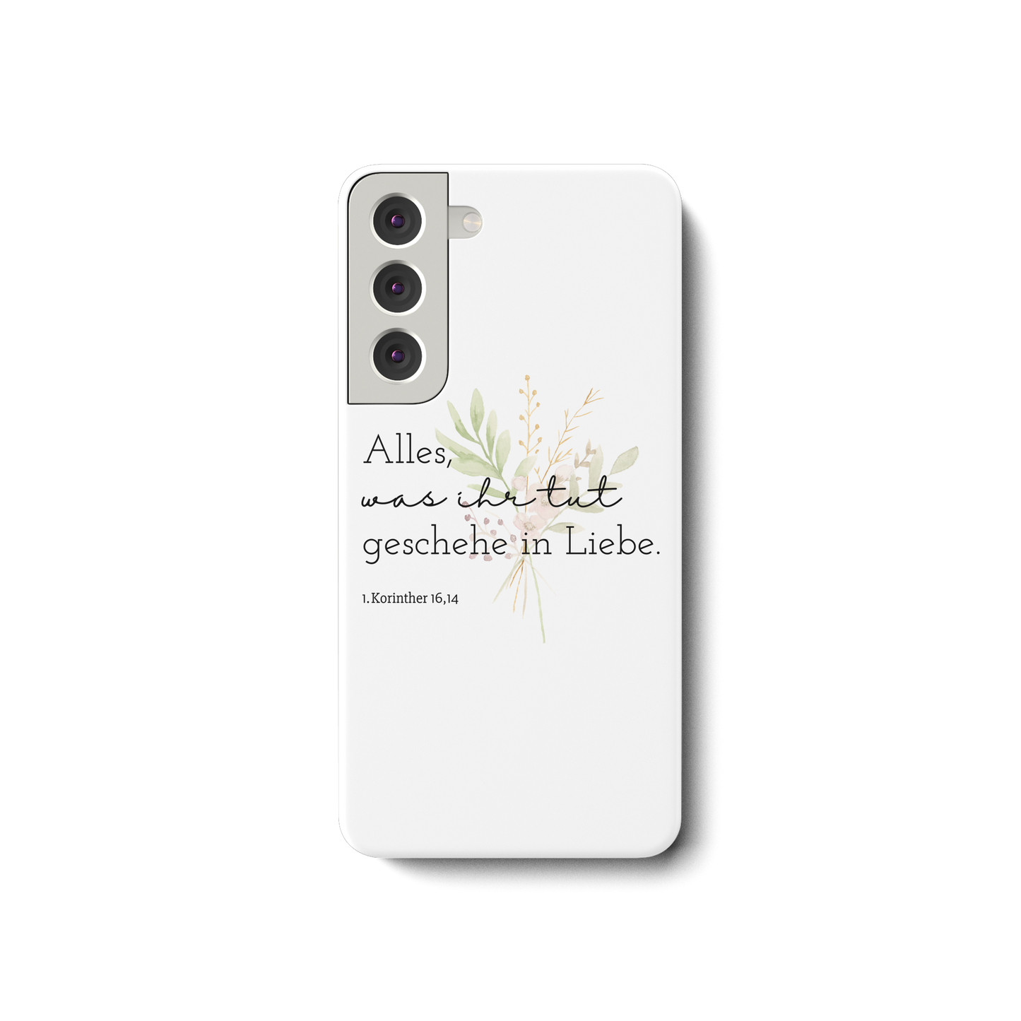 In Liebe - Samsung Galaxy S22 Handyhülle - wertvoll und geliebt 