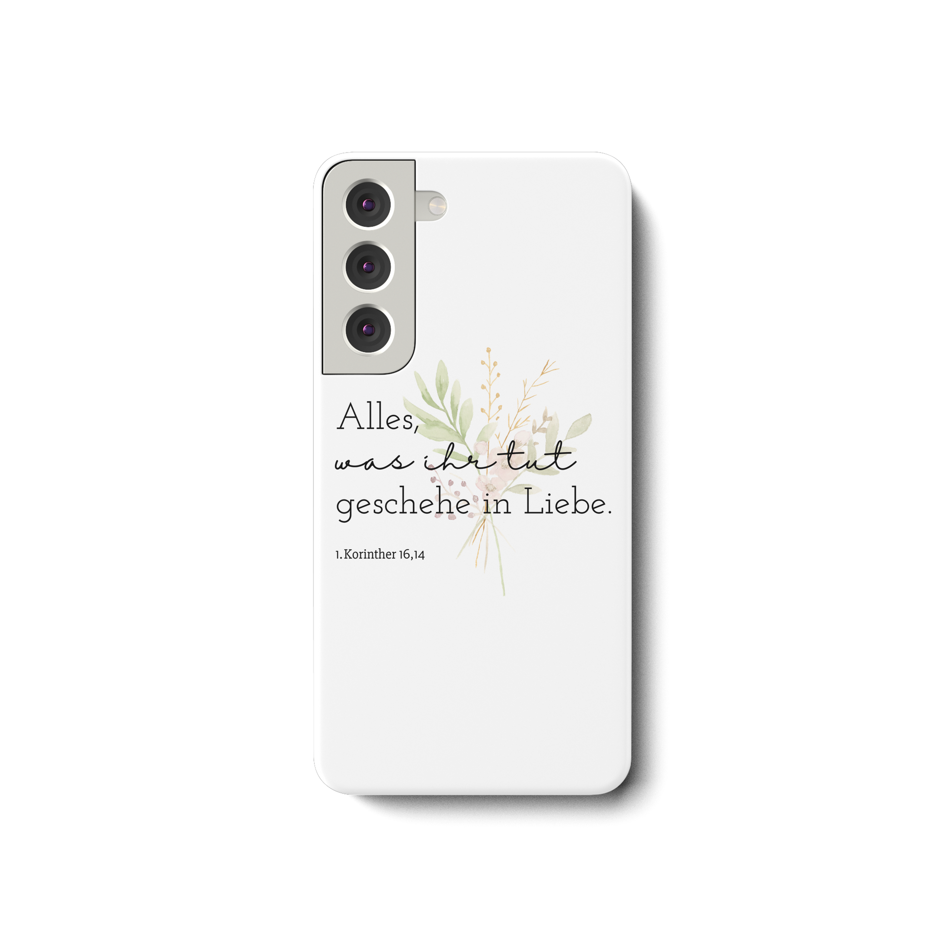 In Liebe - Samsung Galaxy S22 Handyhülle - wertvoll und geliebt 