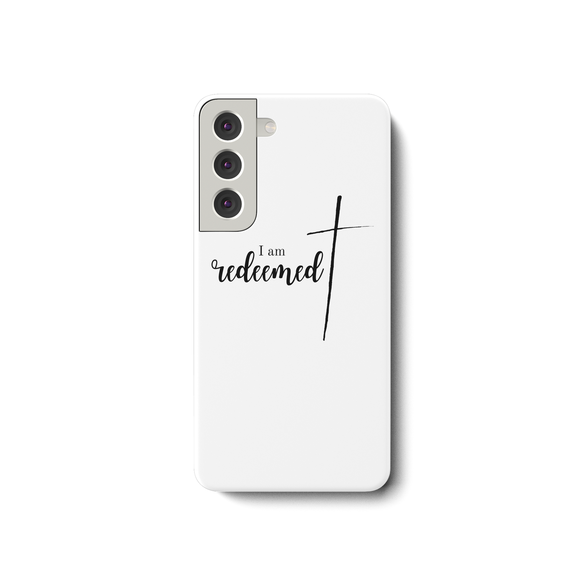 I am redeemed - Samsung Galaxy S22 Handyhülle - wertvoll und geliebt 